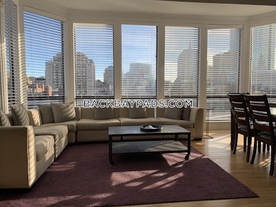 Back Bay Apartment for rent 3 Bedrooms 3 Baths Boston - $7,200